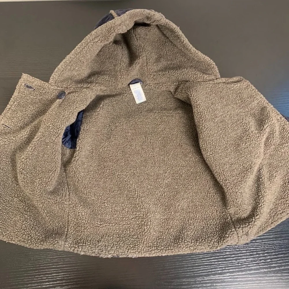 Vintage Old Navy Corduroy Lined Jacket Hooded Y2K Baby 18-24‎ Months